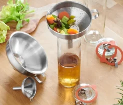 Edelstahltrichter-Set