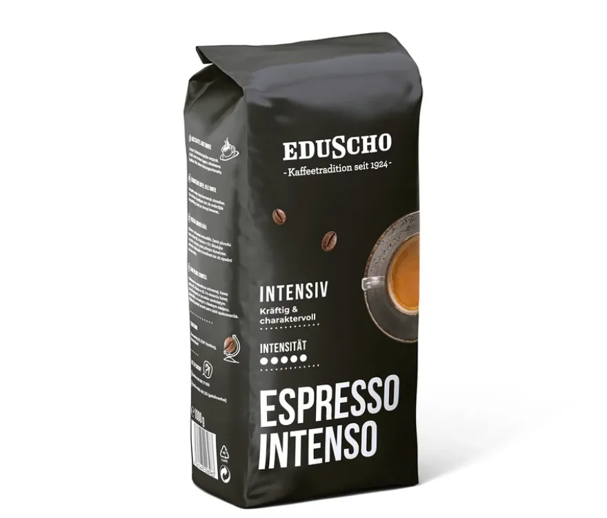 Eduscho Espresso Intenso - 6 x 1 kg Ganze Bohne