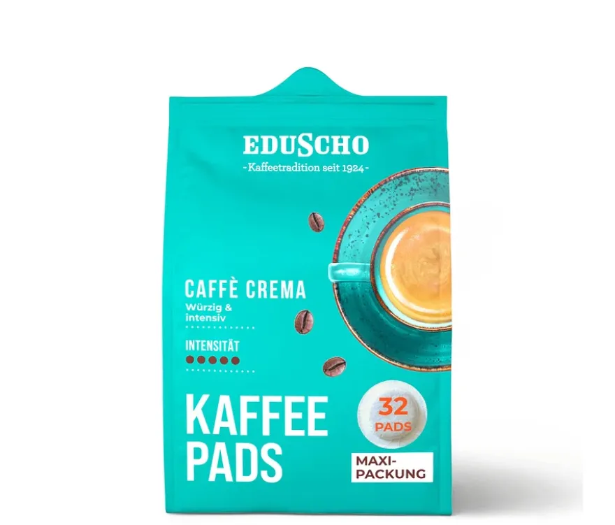 Eduscho Kaffeepads Caffè Crema - 32 Pads