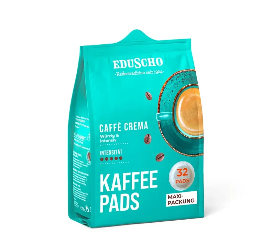 Eduscho Kaffeepads Caffè Crema - 12 x 32 Pads