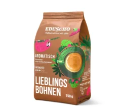 Eduscho Lieblingsbohnen Aromatisch - 8 x 750 g Ganze Bohne