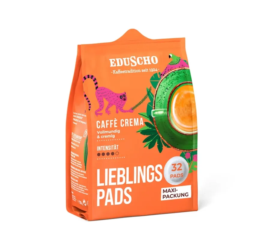 Eduscho Lieblingspads Caffè Crema - 32 Pads