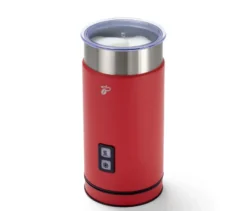 Elektrischer Milchaufschäumer, rot