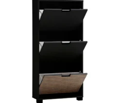 2er-Schuhschrank »Ryker«, matt schwarz