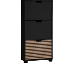 2er-Schuhschrank »Ryker«, matt schwarz