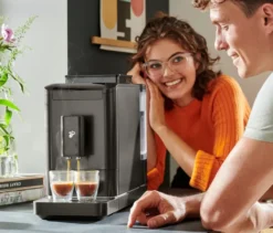 »Esperto2 Caffè« Kaffeevollautomat, Granite Black