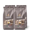Espresso Aromatisch - 4 x 1 kg Ganze Bohne