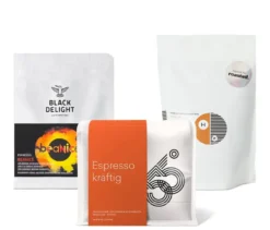 Espresso Probierpaket "Hamburger Gemisch" - 3x 250 g Ganze Bohne