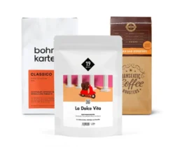 Espresso Probierpaket "Italian Moment Piccolo" - 3x 250 g Ganze Bohne