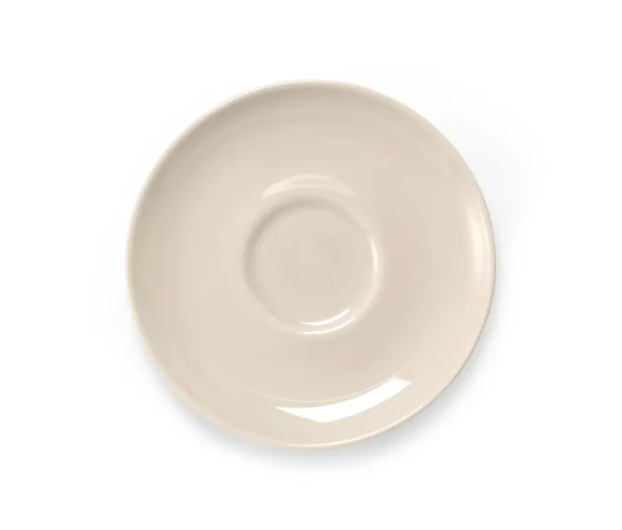 2 Espressotassen mit Untertassen, Beige