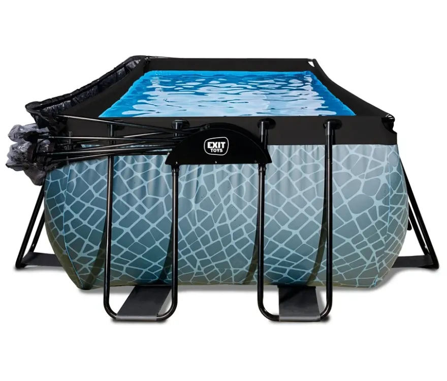 EXIT Pool-Set, Steinoptik, 540 x 250 cm