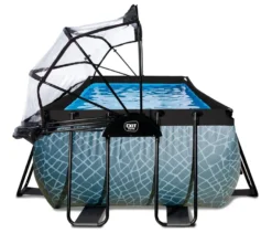 EXIT Pool-Set, Steinoptik, 540 x 250 cm
