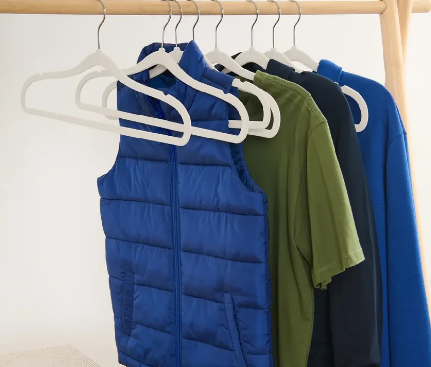 8 extraschmale Kleiderbügel
