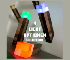 Fackel MINECRAFT LED-Dekoleuchte