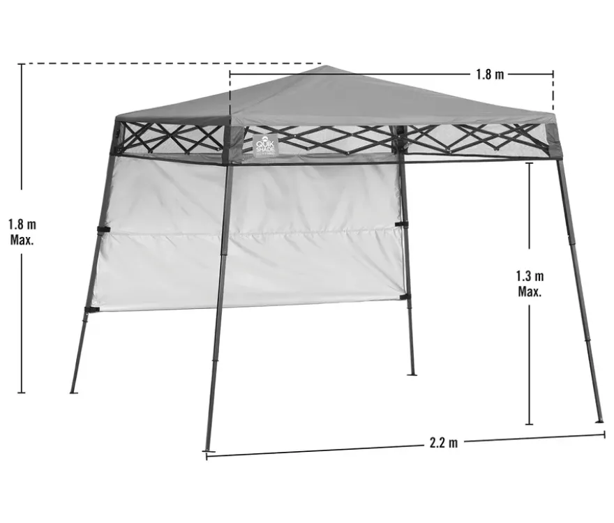 Faltbarer Aluminium-Pavillon »Go Hybrid«