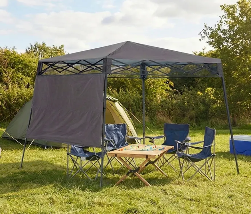 Faltbarer Aluminium-Pavillon »Go Hybrid«