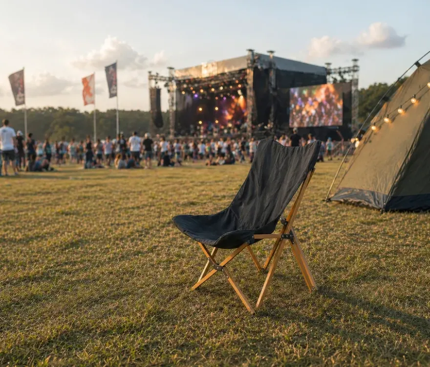 Faltbarer Campingstuhl