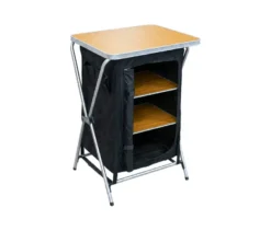 Faltbarer Campingtisch mit Stauraum