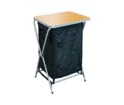 Faltbarer Campingtisch mit Stauraum