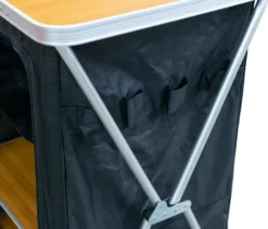 Faltbarer Campingtisch mit Stauraum