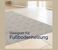 Faltbarer Outdoor-Teppich »Diamond Rhythm«, 240 x 340 cm, grau