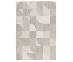 Faltbarer Outdoor-Teppich im geometrischem Design, 240 x 340