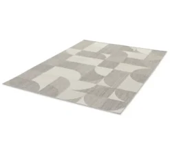 Faltbarer Outdoor-Teppich im geometrischem Design, 240 x 340