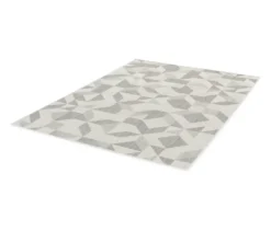 Faltbarer Outdoor-Teppich im Mosaik-Design, 240 x 340