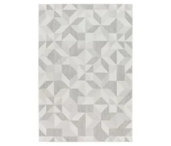 Faltbarer Outdoor-Teppich im Mosaik-Design, 240 x 340