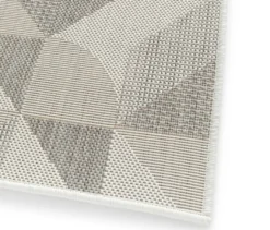 Faltbarer Outdoor-Teppich im Mosaik-Design, 240 x 340