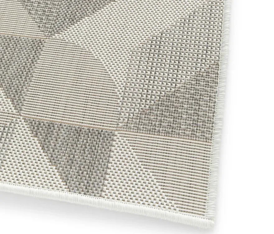 Faltbarer Outdoor-Teppich im Mosaik-Design, 240 x 340
