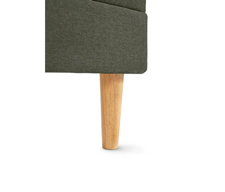 Federkern-Eckschlafsofa »Just Relax« mit Stauraumbank, grün