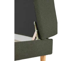 Federkern-Eckschlafsofa »Just Relax« mit Stauraumbank, grün