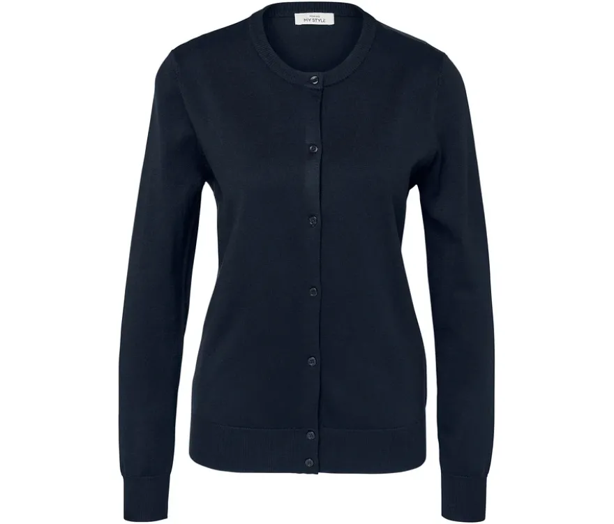 Feinstrick-Cardigan