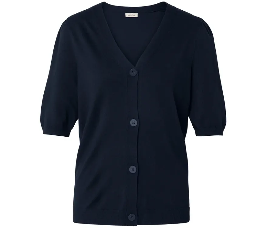 Feinstrick-Cardigan