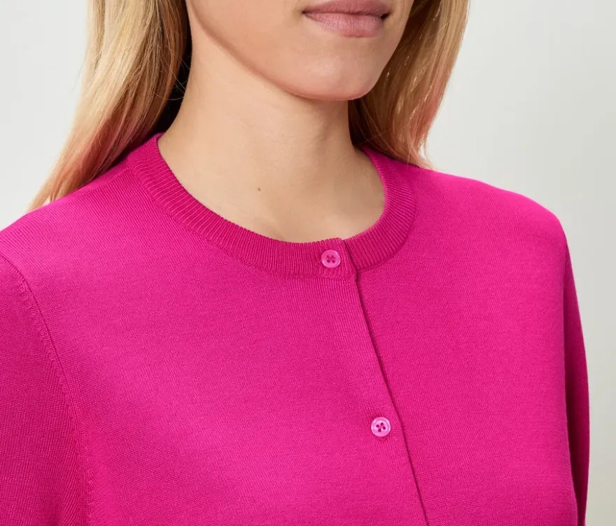 Feinstrick-Cardigan
