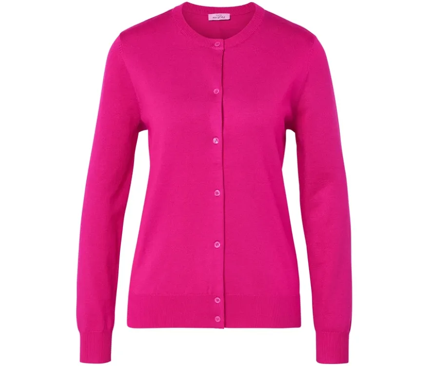 Feinstrick-Cardigan