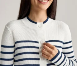 Feinstrick-Cardigan mit Cashmere