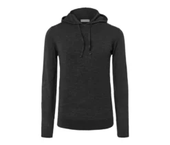 Feinstrick-Hoodie