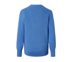 Feinstrickpullover, blau