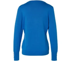 Feinstrickpullover, blau