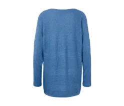 Feinstrickpullover, blau