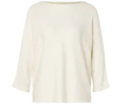 Feinstrickpullover, creme