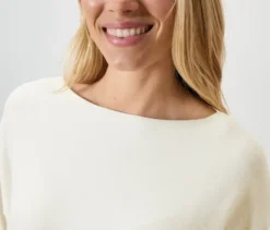 Feinstrickpullover, creme