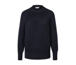 Feinstrickpullover, dunkelblau