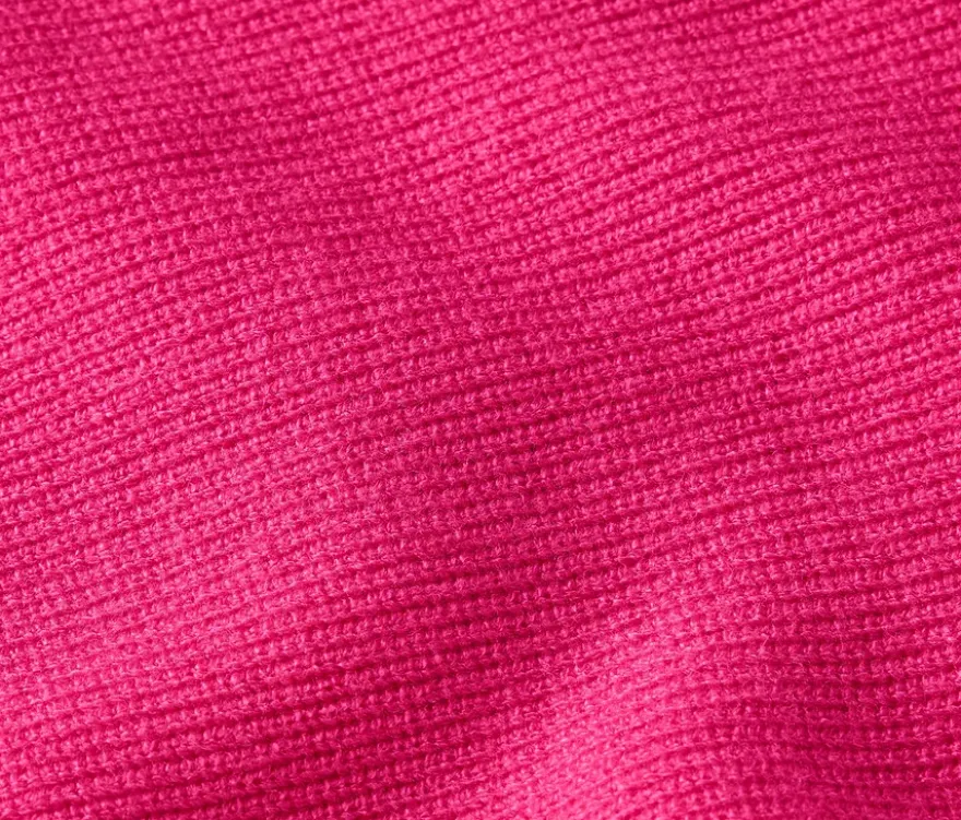 Feinstrickpullover, fuchsia