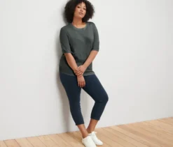 Feinstrickpullover, grün
