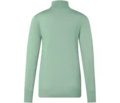 Feinstrick-Rollkragenpullover, mint