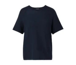Feinstrick-Shirt, navy