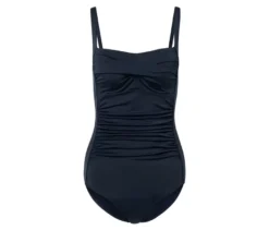 Figurformender Badeanzug, blau